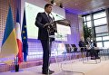 Владимир Гройсман на открытии украино-французского бизнес-форума в Париже