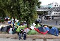 Мигранты оккупировали улицы Парижа