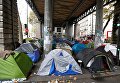Мигранты оккупировали улицы Парижа