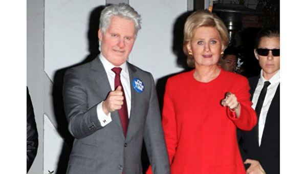 Кэти Перри и Орландо Блум превратились в супругов Клинтон