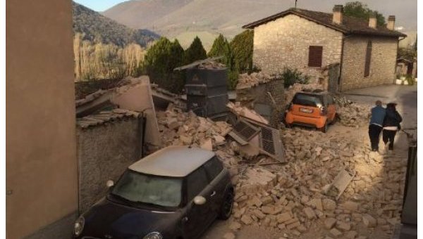 Землетрясение в Италии