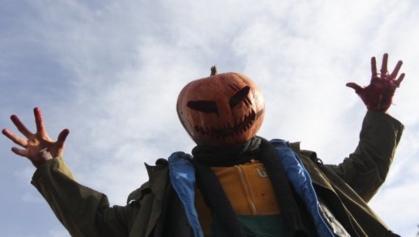 Хэллоуин: зомби-парад в Киеве