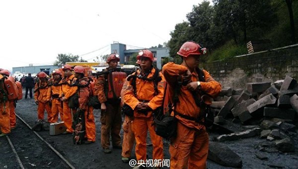 На шахте в Китае прогремел взрыв