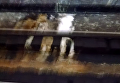 Скандальная стройка над метро в Киеве: вслед за трещиной появилась вода. Видео