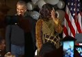 Барак и Мишель Обама на Хэллоуин станцевали танец зомби Майкла Джексона