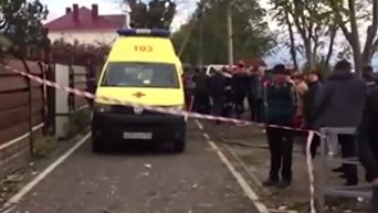 Вертолет упал на дом в Сочи, есть погибшие
