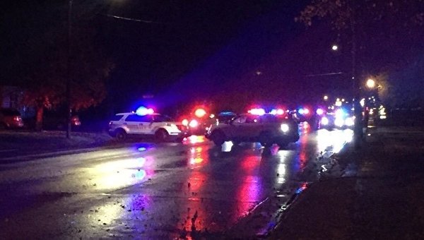 На месте стрельбы в американском штате Айова, где были убиты два полицейских