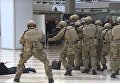 Учения спецподразделений полиции в аэропорту Борисполь. Видео