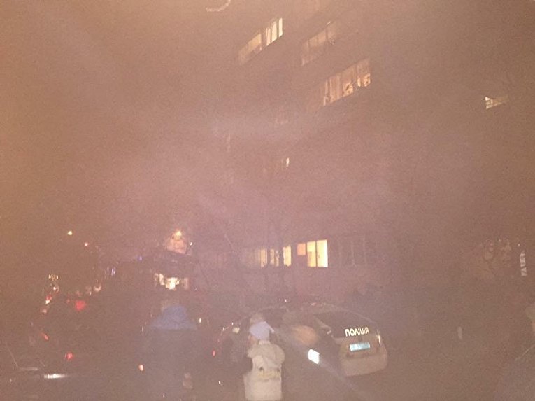 Взрыв в жилом доме во Львове