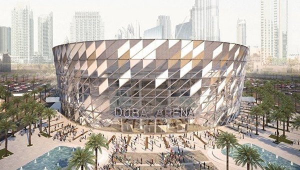 Проект новой арены в центре Дубая
