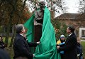 Президент Украины Петр Порошенко открыл в Любляне памятник Григорию Сковороде
