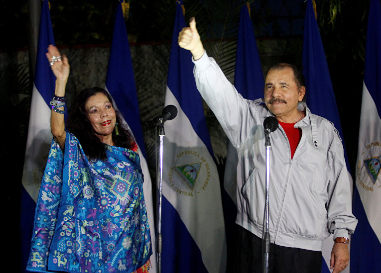 Действующий лидер Никарагуа Даниэль Ортега от Сандинистского фронта национального освобождения переизбран на третий срок по результатам президентских выборов