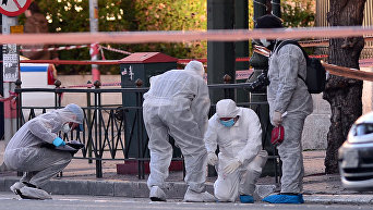 Террористическая атака на посольство Франции в Афинах: работа полиции