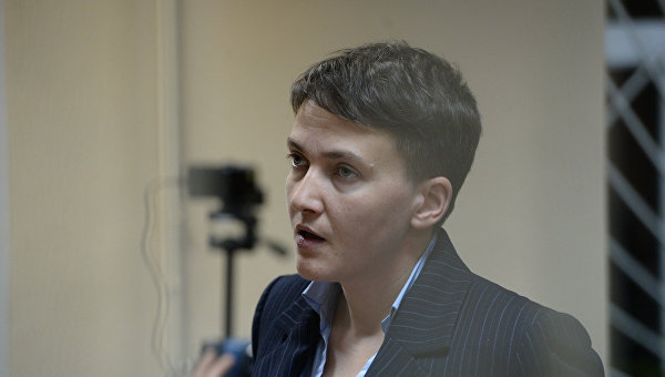 Надежда Савченко. Архивноге фото