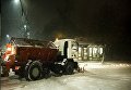 Расчистка снега в Киеве