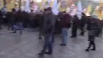 Акции протеста в центре Киева. Прямая трансляция