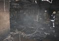 Последствия поджога торгового центра в Одессе