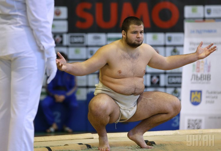Международный турнир по борьбе сумо во Львове