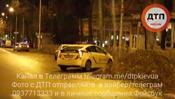 Видео с места нападения на девушку-копа в Киеве