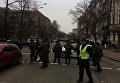 Митинг под НБУ 21 ноября 2016 года: улица Институтская перекрыта