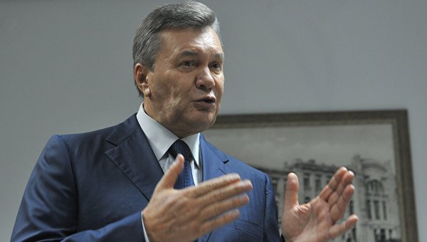 Бывший президент Украины Виктор Янукович, прибывший в Ростовский областной суд