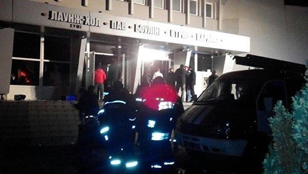 Во Львове горел ночной клуб, госпитализированы 14 человек