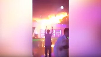 Пожар в ночном клубе во Львове