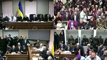 Заседание суда по расстрелам на Майдане. Видео