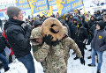 Вот вам, а не лес!. Протест под представительством ЕС в Киеве