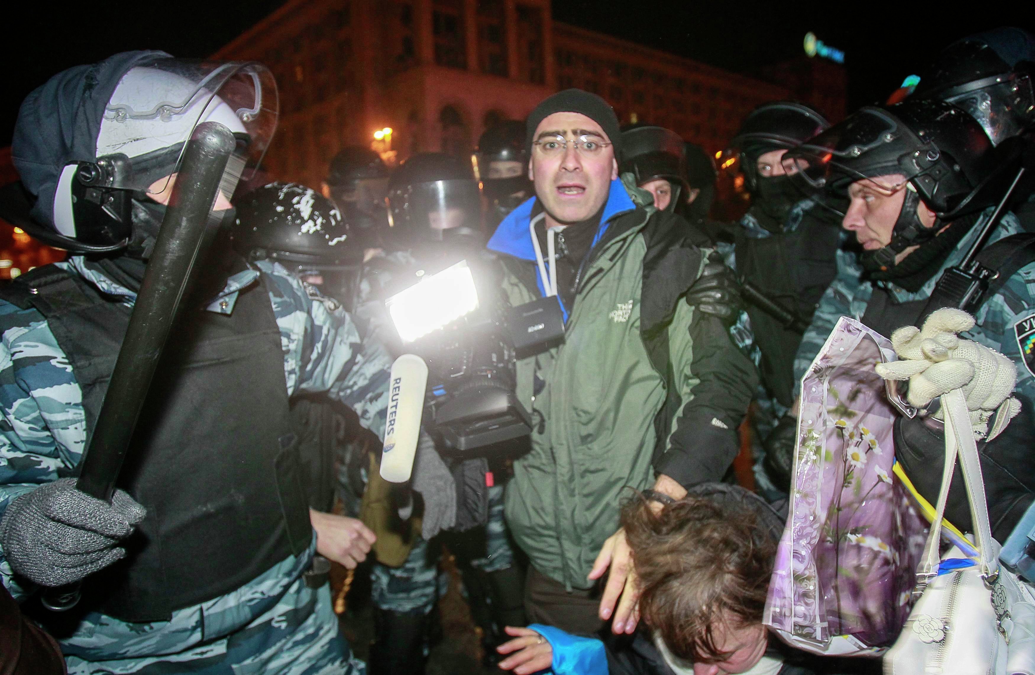 Халықтық майдан. Евромайдан на Украине в 2014.