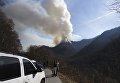 Масштабные лесные пожары в Теннесси