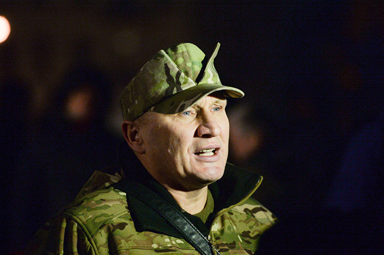 Николай Коханивский на вече к третьей годовщине штурма Администрации Януковича