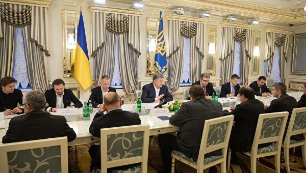 Встреча Порошенко с представителями киноиндустрии