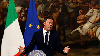Премьер-министр Италии Маттео Ренци