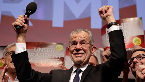 Победитель президентских выборов в Австрии Александр Ван дер Беллен