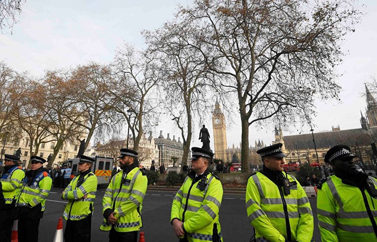 Полиция в центре Лондона