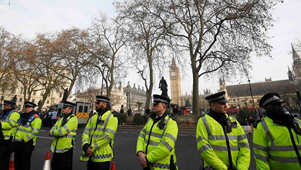 Полиция в центре Лондона