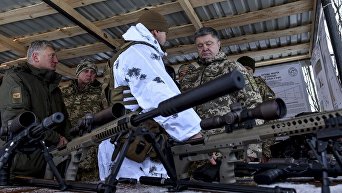 Петр Порошенко открыл тренировочный центр сил специальных операций ВСУ