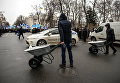 Митинг аграриев состоялся в Киеве 8 декабря