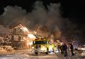 Пожар на горнолыжном курорте в Мичигане