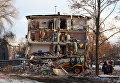 Общежитие в Чернигове после обрушения
