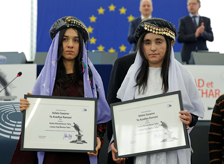 Правозащитницам из Ирака вручена премия ЕП имени Сахарова за 2016 год