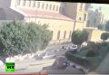 Момент взрыва в коптской церкви в Каире. Видео
