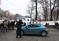 Студенты перекрыли улицу Грушевского в Киеве