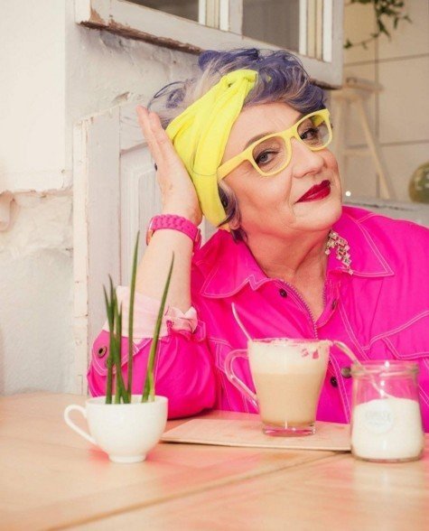 Украинская бабушка-хипстер покорила пользователей Instagram