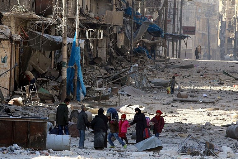 Гуманитарный кризис в Алеппо и эвакуация местного населения