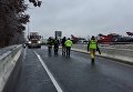 Масштабная авария с участием 55 машин и бензовоза в Балтиморе