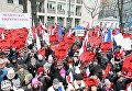 Акция протеста у Конституционного суда в Варшаве