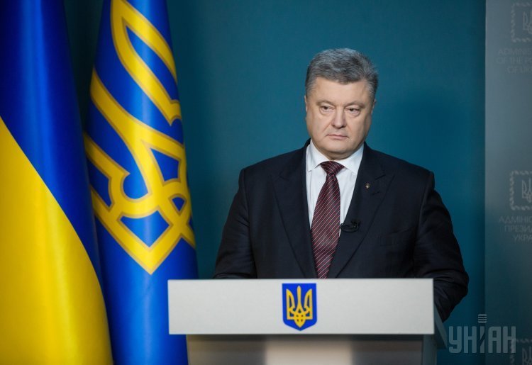 Президент Украины Петр Порошенко комментирует ситуацию с национализацией ПриватБанком