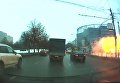 Появилось видео взрыва у метро Коломенская. Видео